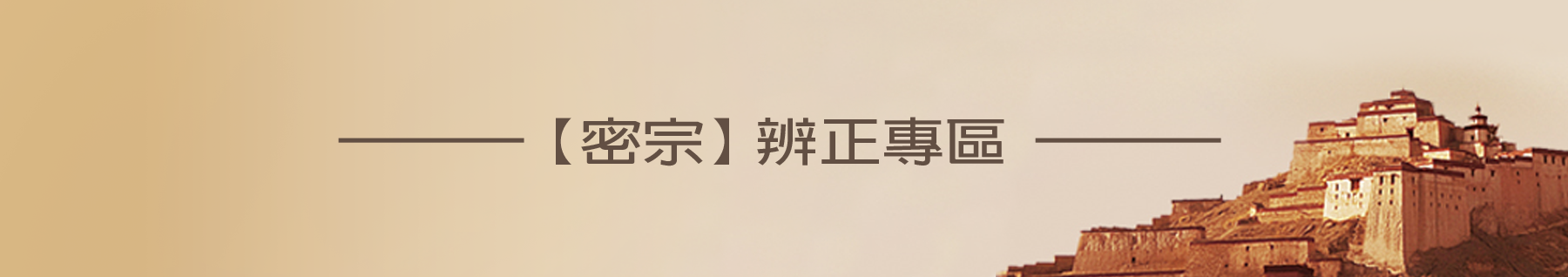 【密宗】辨正專區